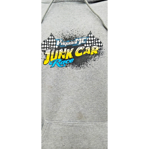 Pagoda Junk Car Race Sweatshirt/Hoodie Printed On Front & Back - Picture 6 of 10